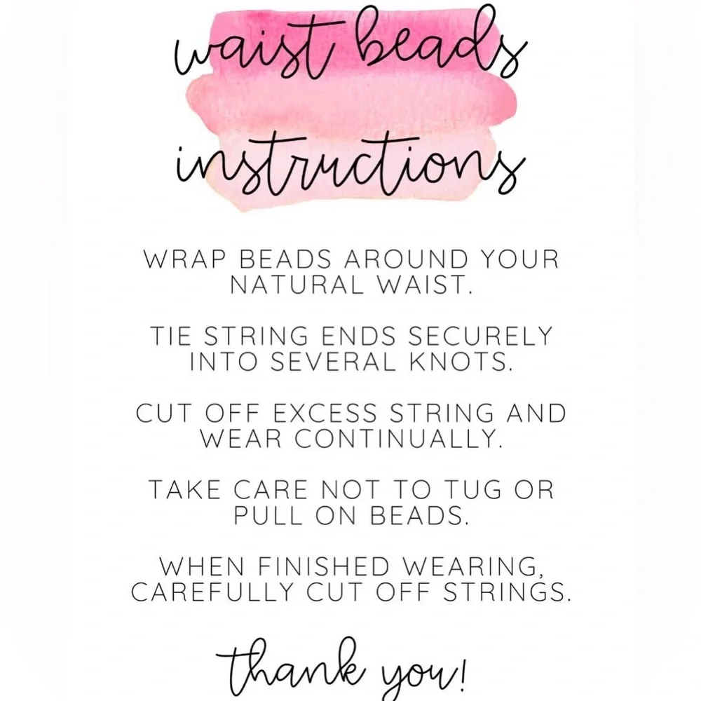WaistFullofBeads📿📿‼️ I’ve been wearing waistbeads for 4 1/2, and I love them. - Picture 5 of 9